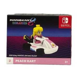 McDonald's Mario Kart Deluxe #2 Peach Kart Princess Nintendo Switch Toy Car 2024